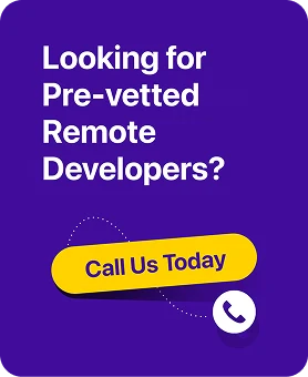 Looking For Pre-vetted Remote Developers ? | Call Us Today