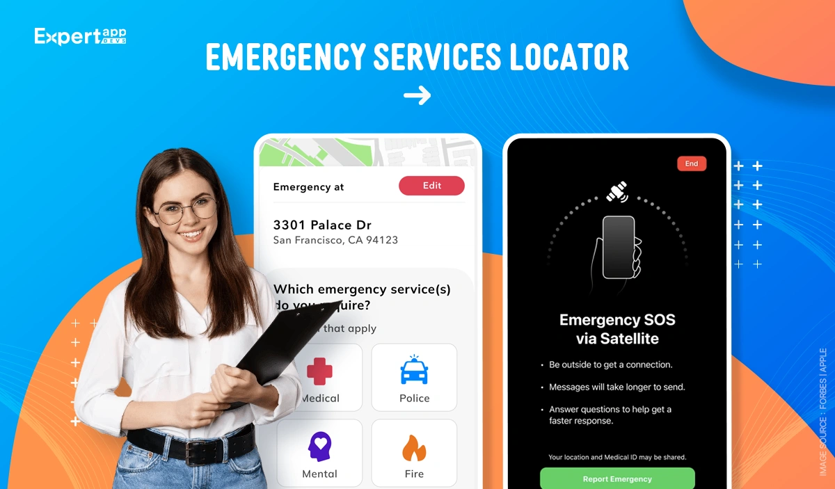 Concept for Emergency Services Locator App Development