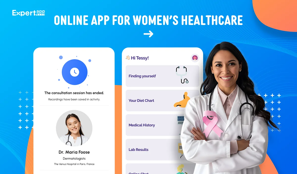 Online App for Womens Healthcare