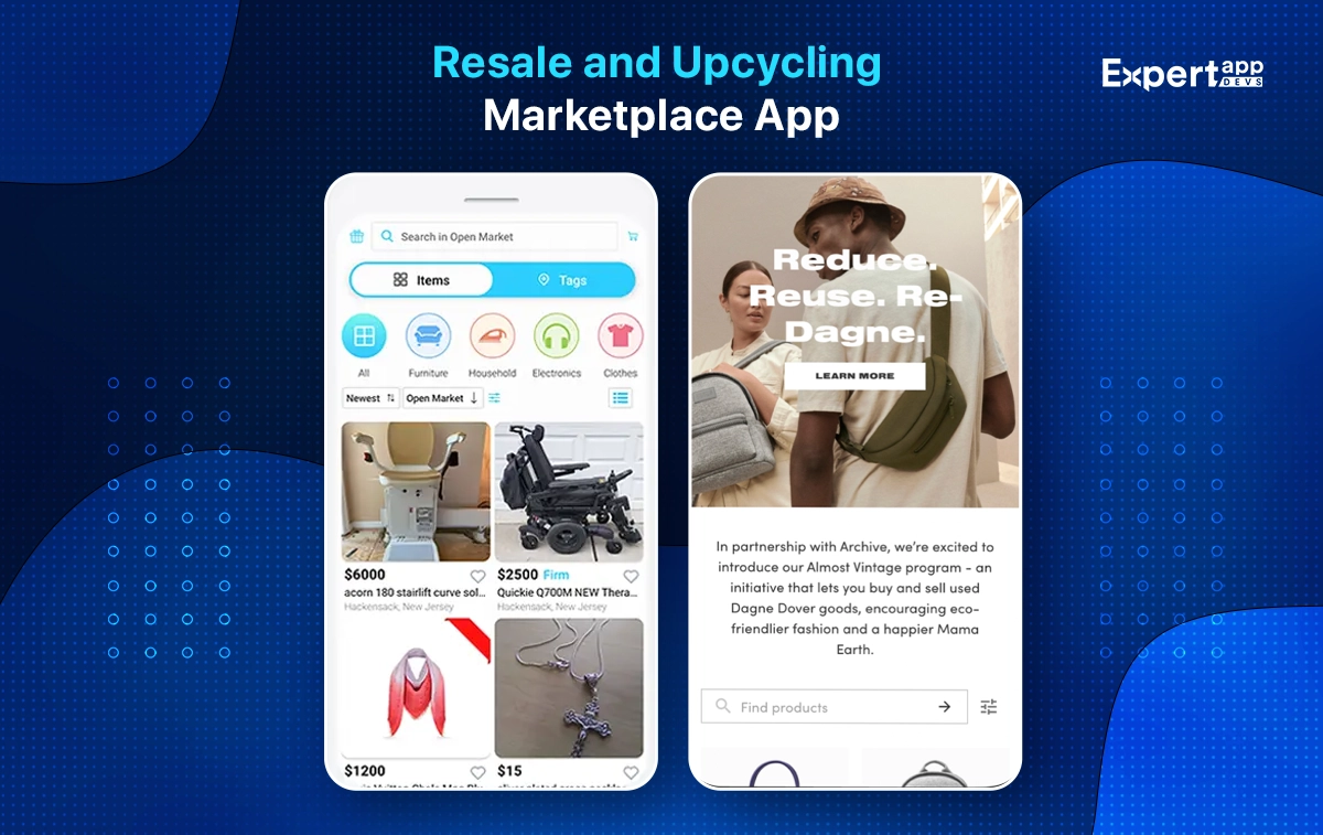 Resale and Upcycling Marketplace App