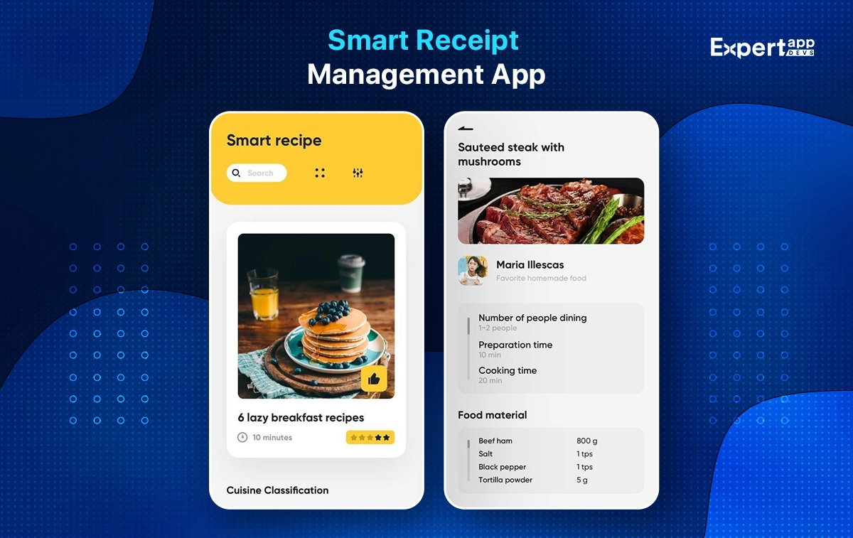 Smart Receipt Management App