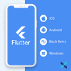 hybrid app development with flutter