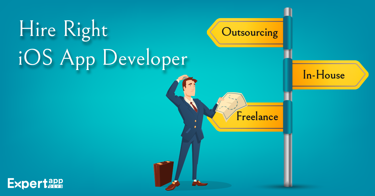 hire ios developer outsourcing vs in-house vs freelance