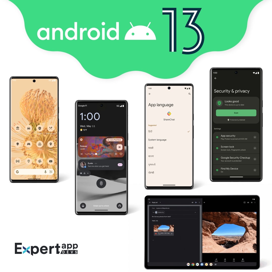 all new android 13 features