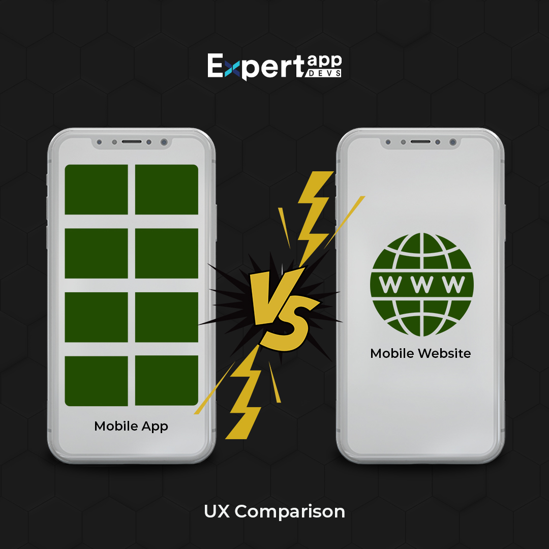 mobile app or mobile web ux comparison