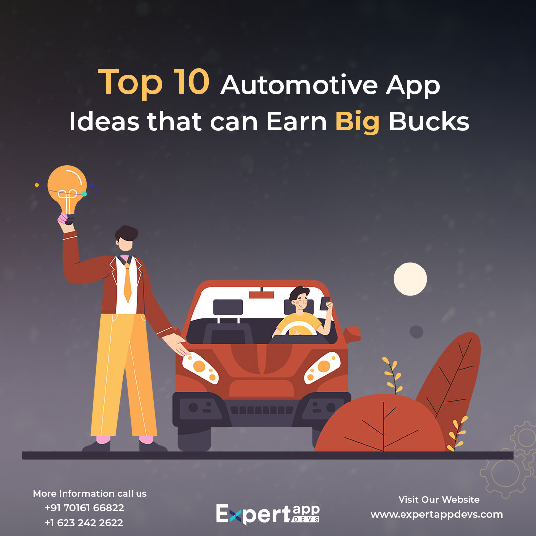 why does the automotive industry need a mobile app