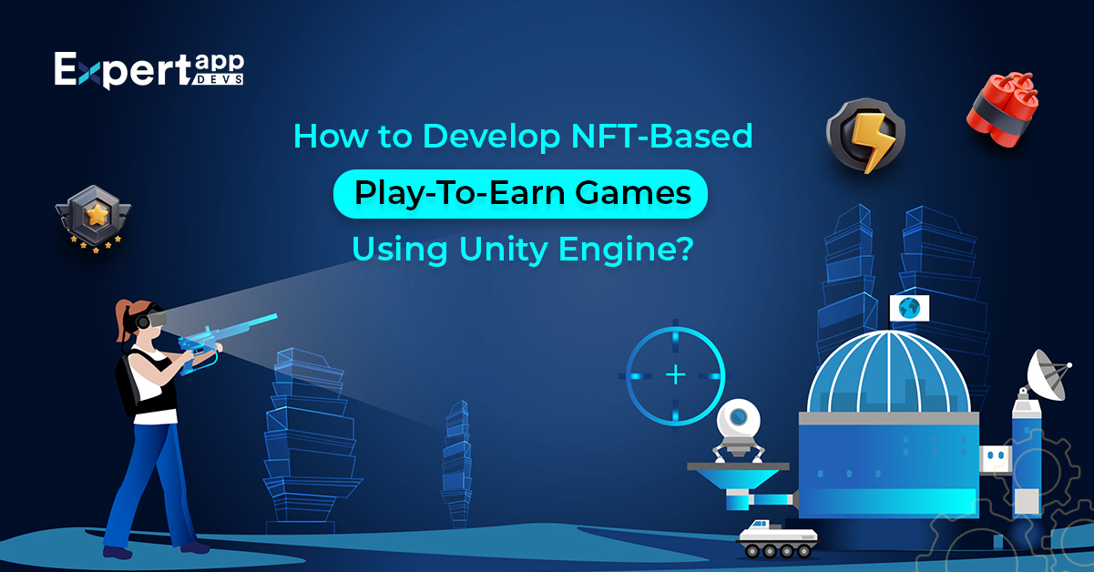 nft based p2e play to earn games with unity engine
