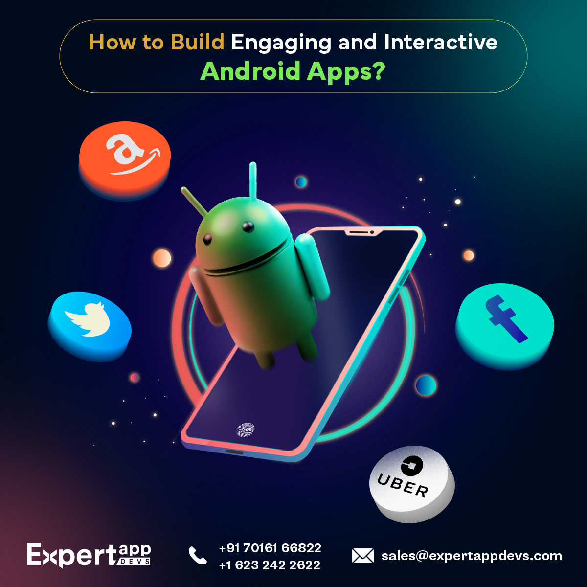 how to create engaging and interactive android app