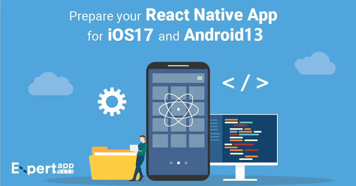 react native app for ios15 and android12