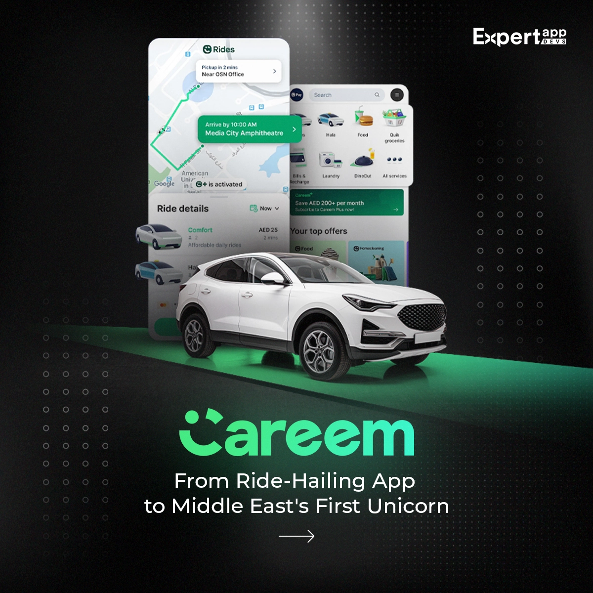 from ride hailing app to middle easts first unicorn