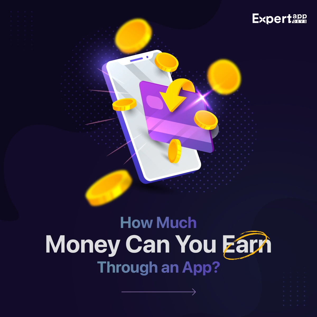 how much money can you earn through an application