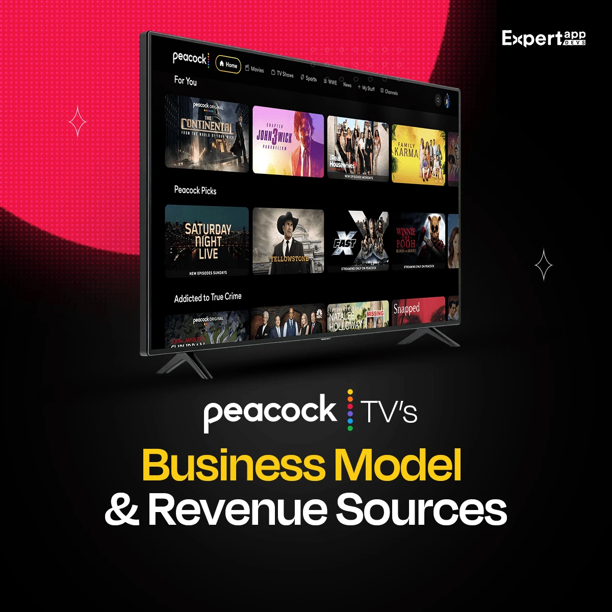 peacock tv business model and revenue sources