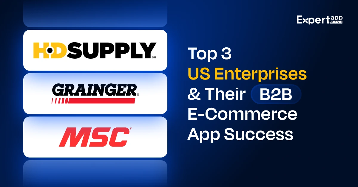 US Enterprises and Their B2B eCommerce App Success us enterprises and their b2b ecommerce app success