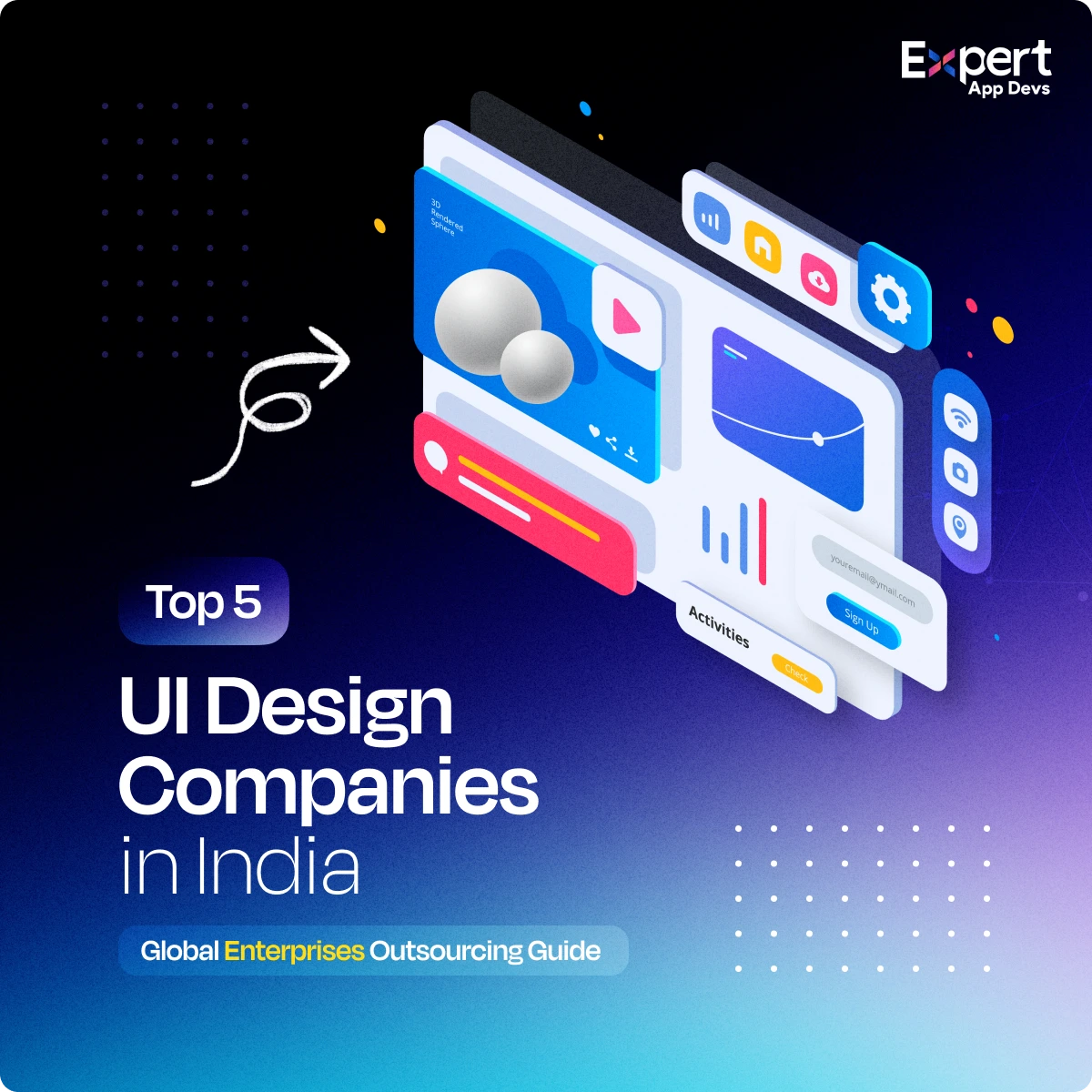 top 5 ui design companies in india global enterprises outsourcing guide