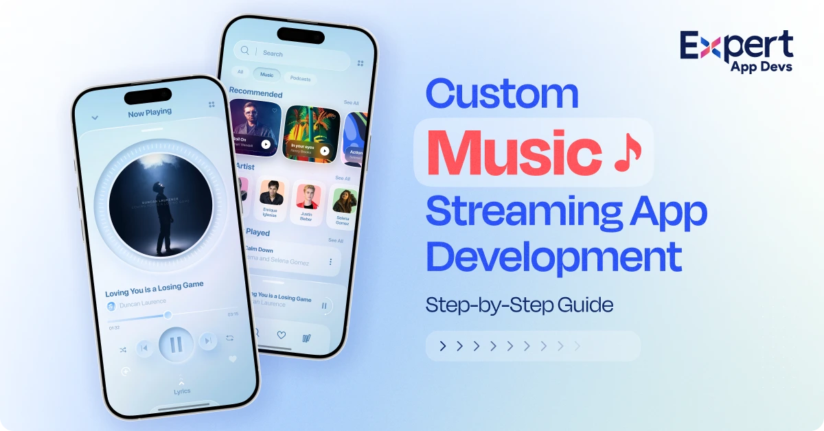 custom music streaming app development guide
