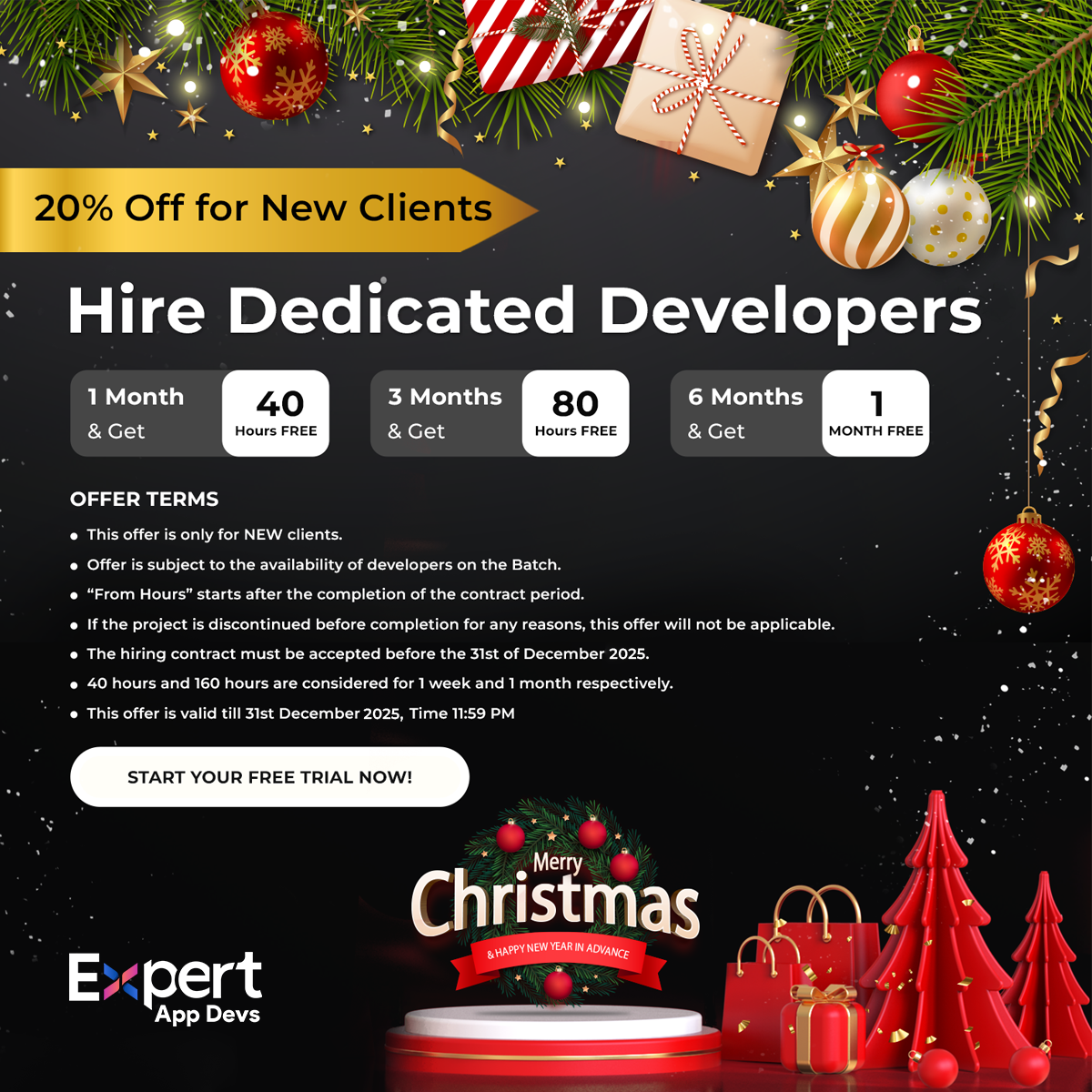 black friday and christmas holiday tech sale app development maintenance redesign upgrades