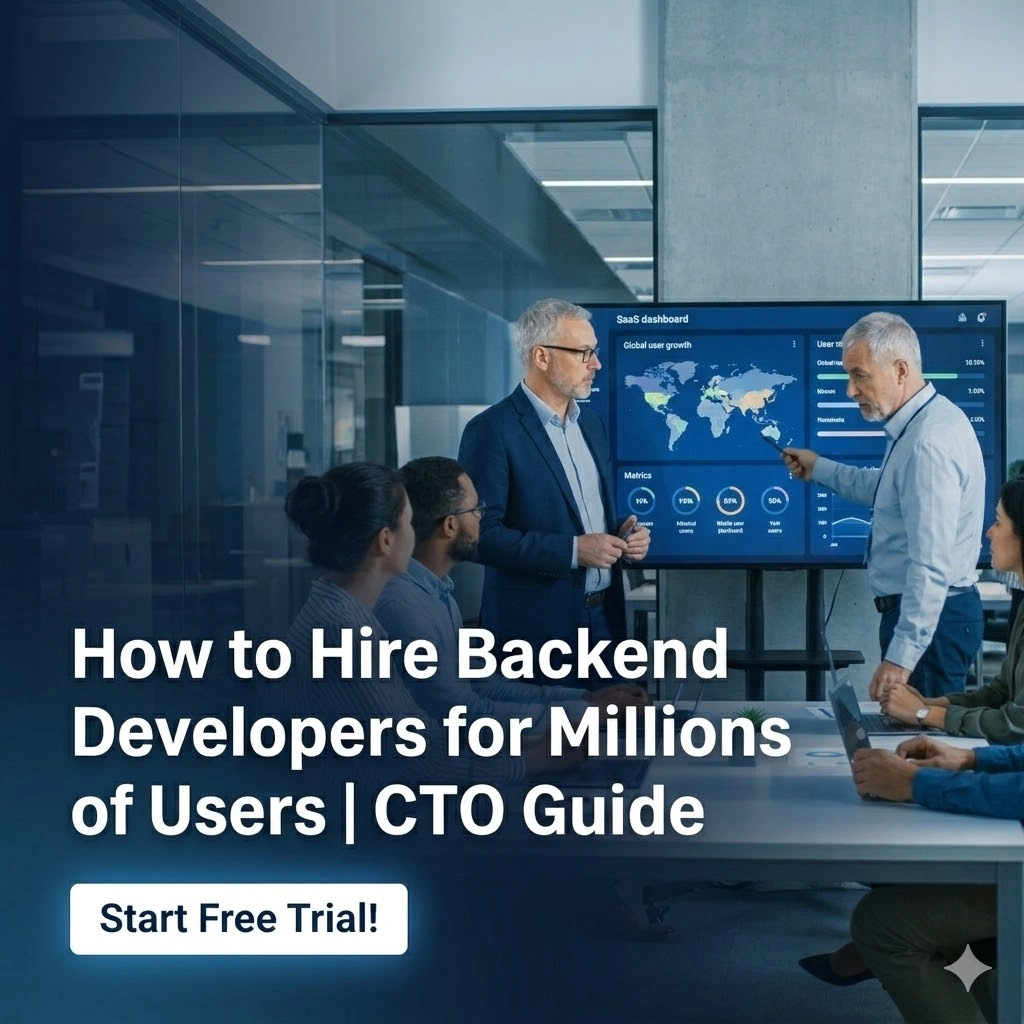Backend hiring framework checklist with system design and scalability skills