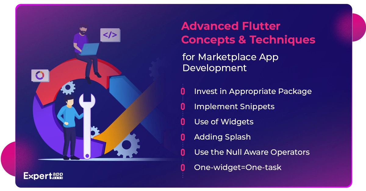 Advanced Flutter Concepts and Techniques for Marketplace App Development