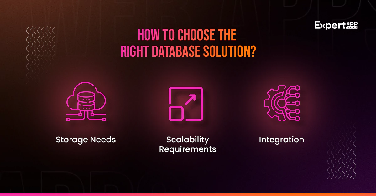 how to choose the right database solution