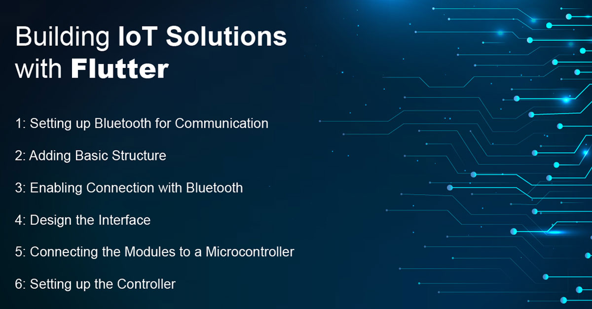 iot solutions with flutter