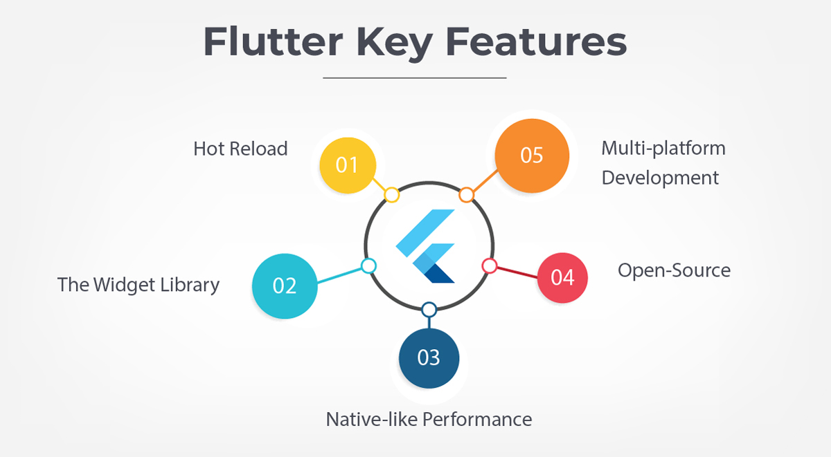 key features of flutter