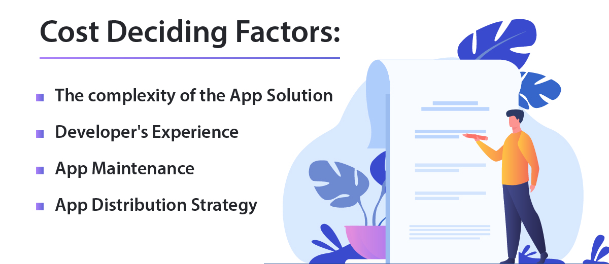 react native app development cost in india