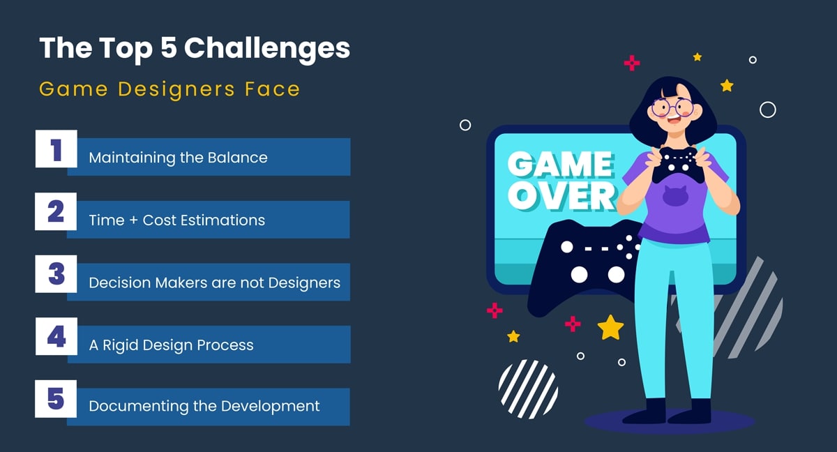 top 5 challenges that mobile game designer faces