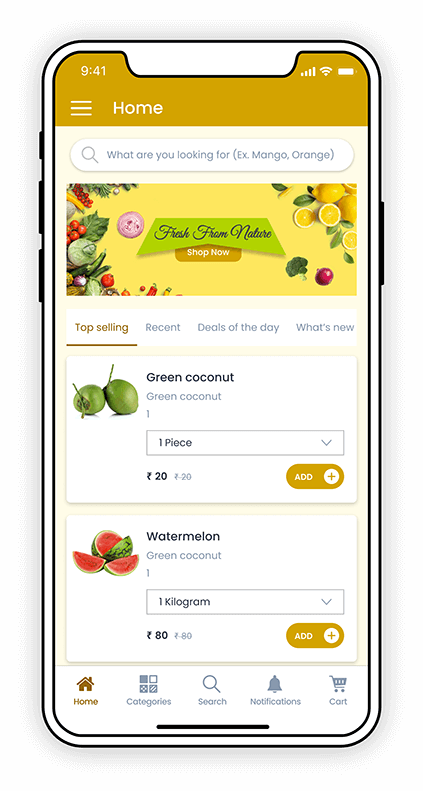 Grocery Delivery App