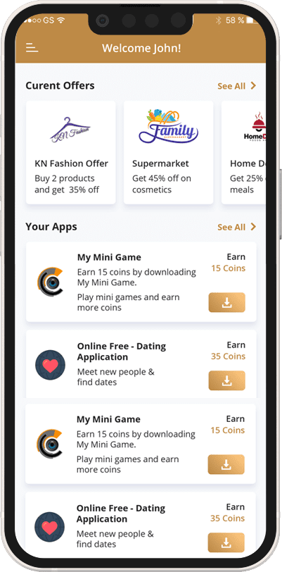 App Marketing & Rewards Application