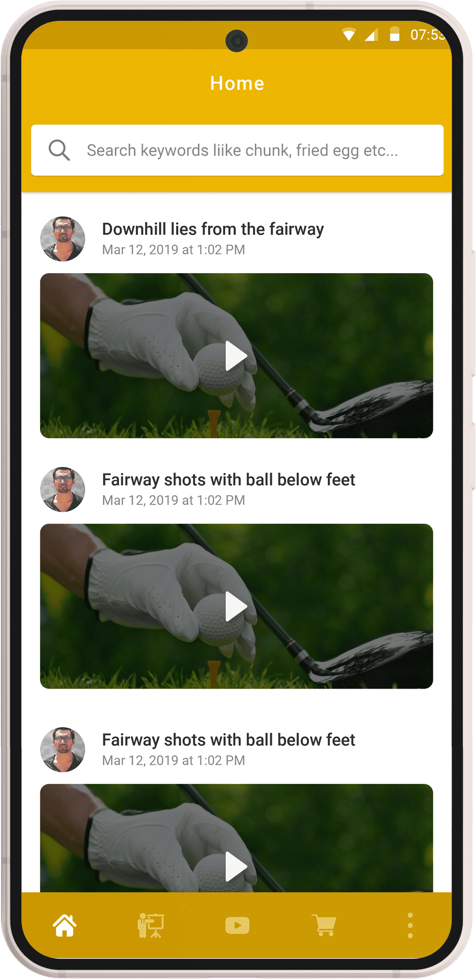 golf coach app