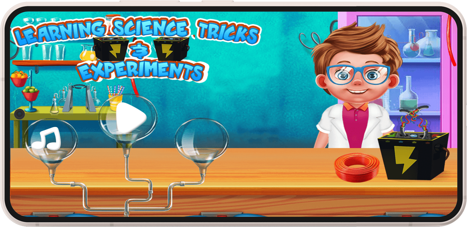 Science Experiments Game Development