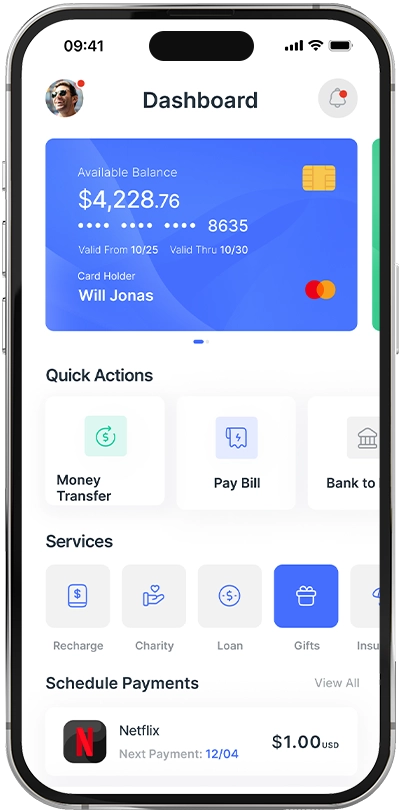Secure & Easy Fintech App - Digital Banking App