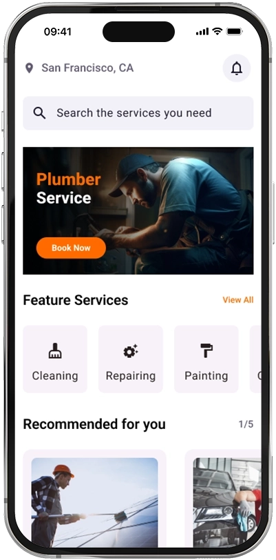 on demand handyman app development