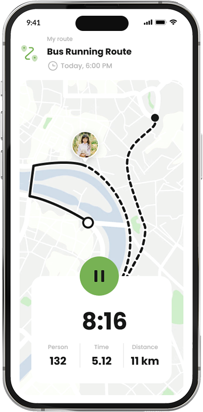 Revolutionizing School Transport with a Custom Bus Tracker App