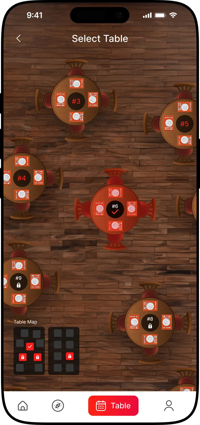 Restaurant Table Booking App Development
