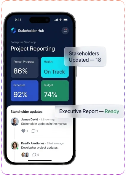 Hire Project Managers For Stakeholder Communication Reporting
