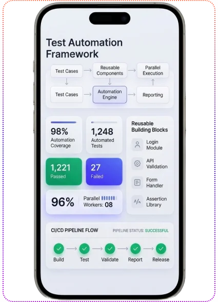 Hire Qa Engineers For Test Automation Framework Development