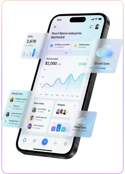 Real Time Applications Live Data Synchronization