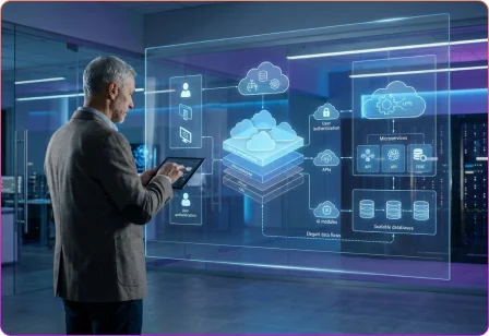 SaaS product architecture design for scalable and cloud-native application development