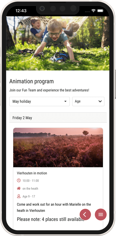 SaaS based Holiday App