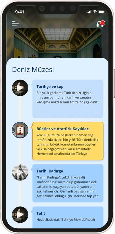 IoT Museum Guide Application