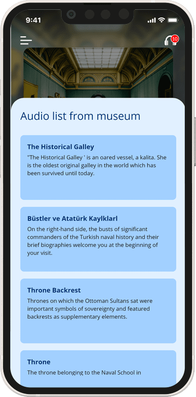 IoT Museum Guide Application