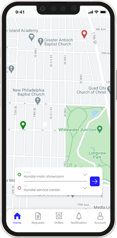Inventory Management and Delivery Service Application