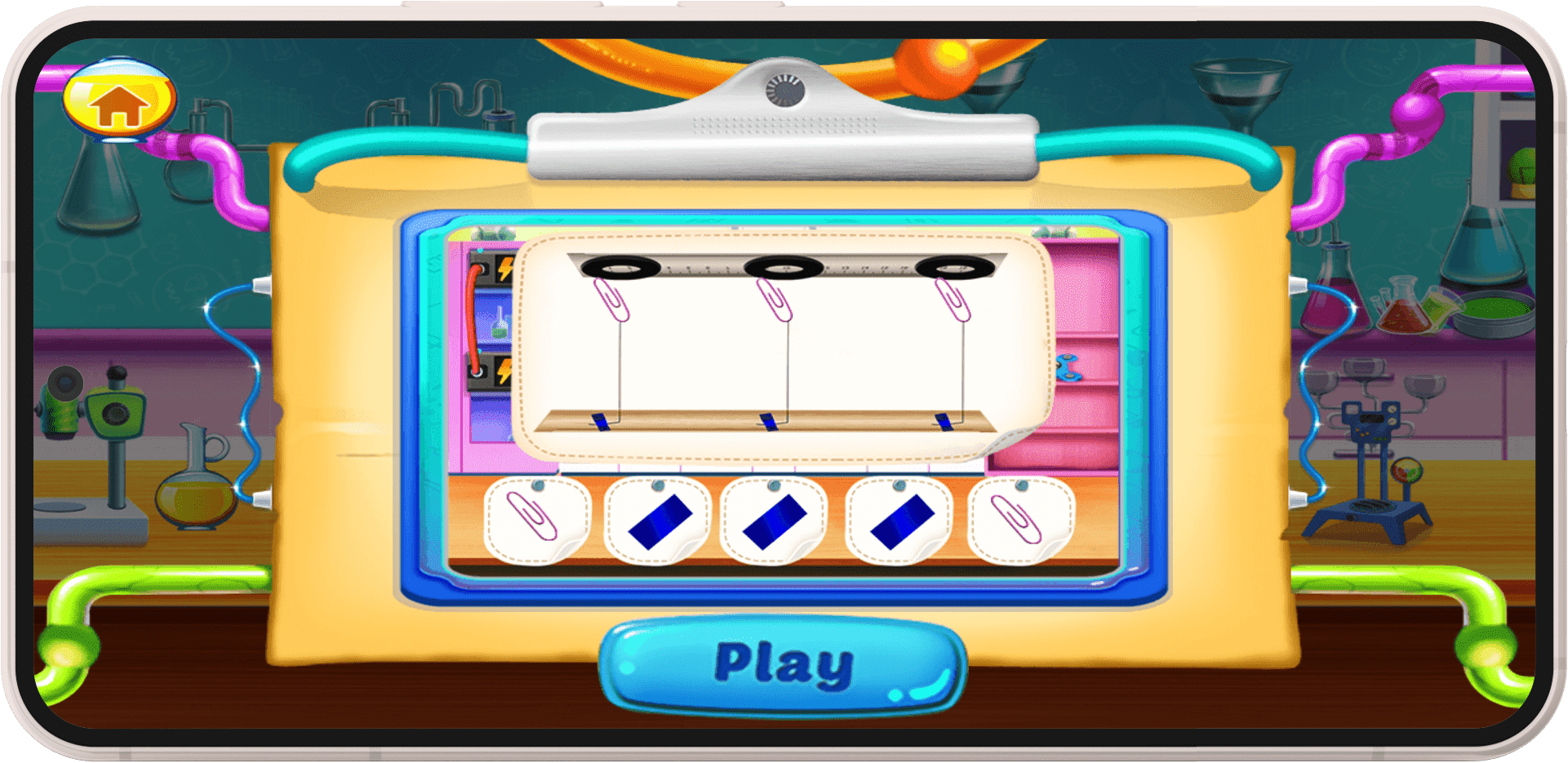 Science Experiment Lab Game Application