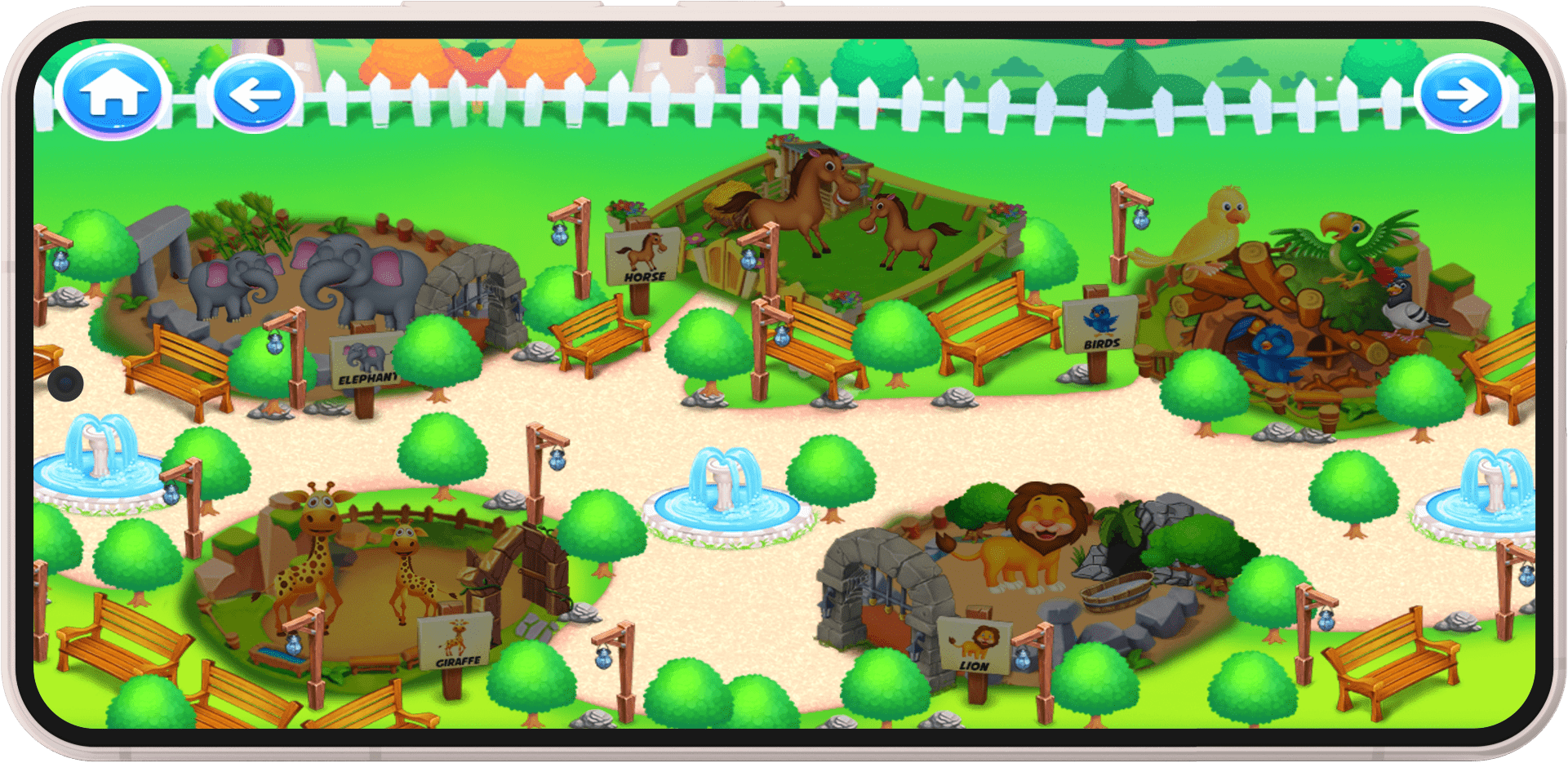Zoo Game Development