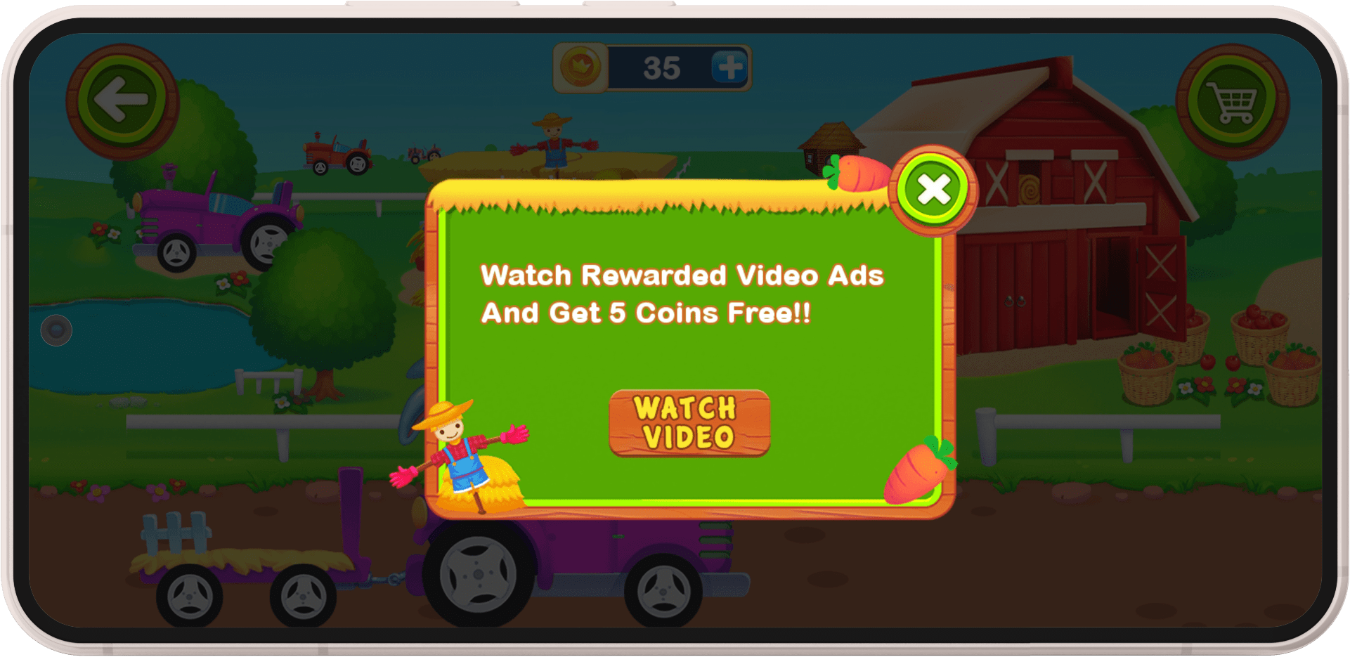 Farm Activity Game Development