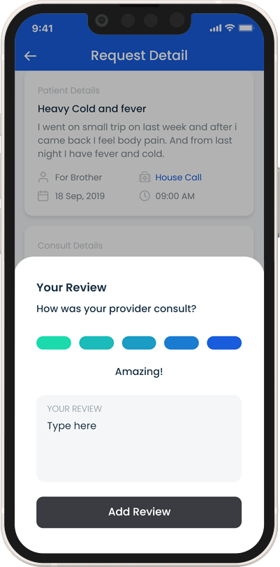 On-Demand Medical Services Application