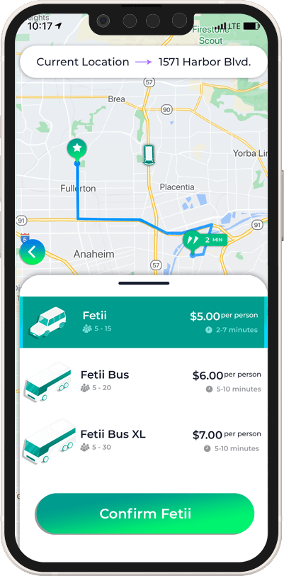 On Demand Group Ride App