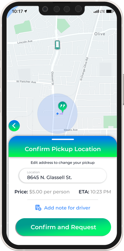 On Demand Group Ride App