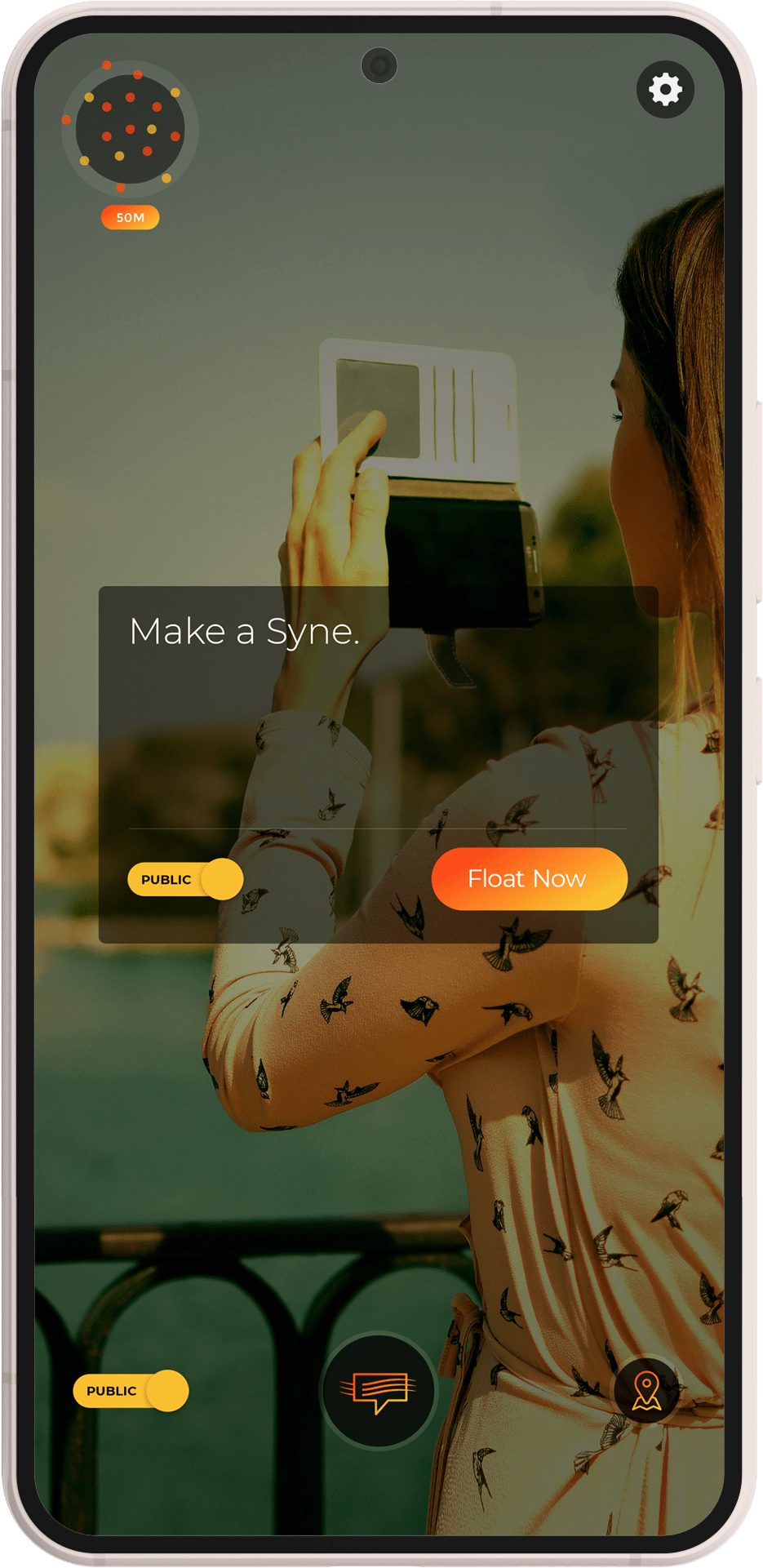Augmented Reality Social Application